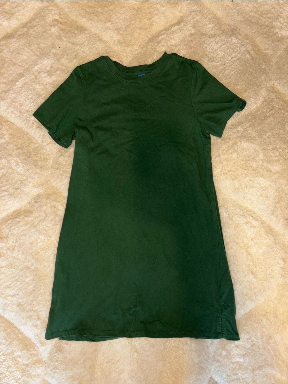 Old Navy Green T-Shirt Dress